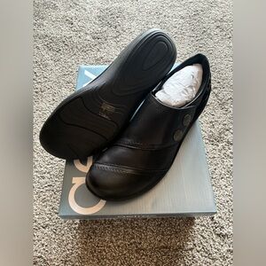 Aetrex Women’s Karina Monk Strap Slip-On Loafers